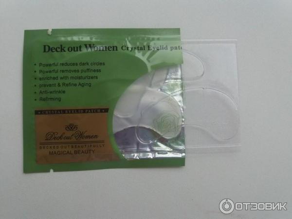 Патчи для глаз Deck out Women Crystal Eyelid фото