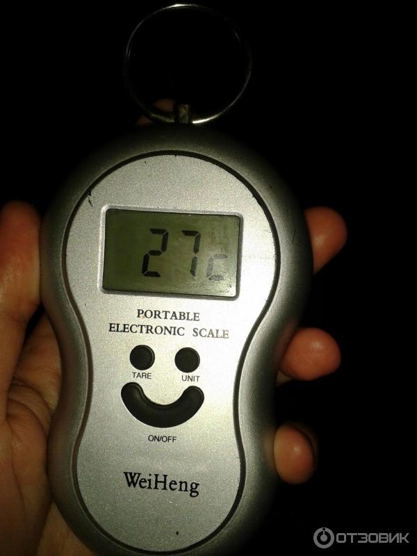 Весы электронные WeiHeng Portable Electronic Scale фото