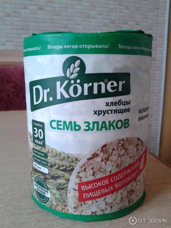 Хлебцы Dr. Korner 7 злаков фото