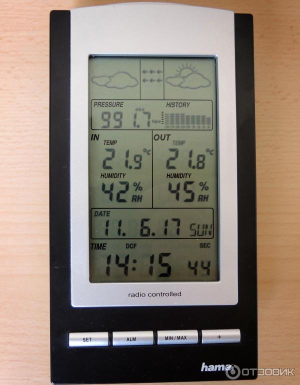 Метеостанция Hama EWS-800 фото