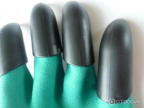 Садовые перчатки с когтями Garden Genie gloves фото