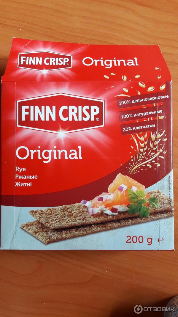 Хлебцы Finn Crisp Ржаные фото