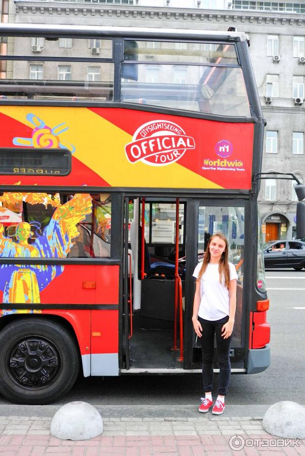 Обзорная экскурсия на двухэтажном автобусе City Sightseeing по Киеву (Украина, Киев) фото