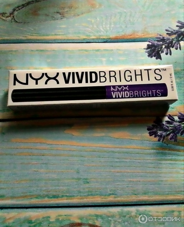 Жидкая цветная подводка для глаз NYX Vivid Brights фото