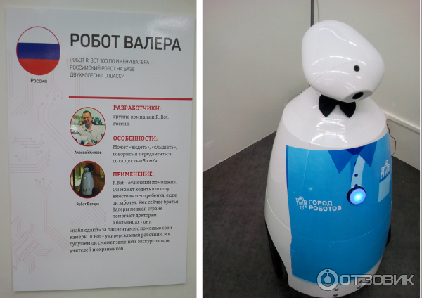 Интерактивная выставка роботов Город роботов (Россия, Рязань) фото