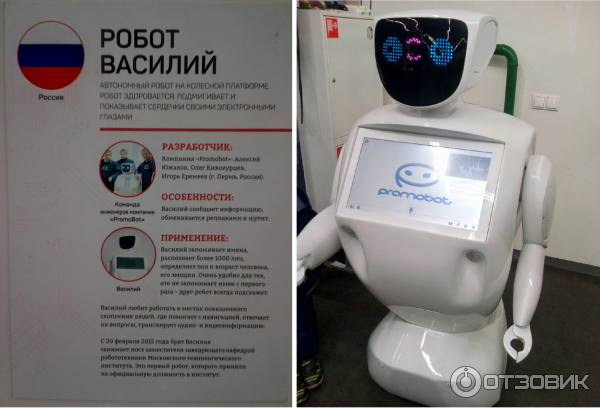 Интерактивная выставка роботов Город роботов (Россия, Рязань) фото