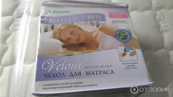 Чехол для матраса Аскона Protect-a-bed Velour