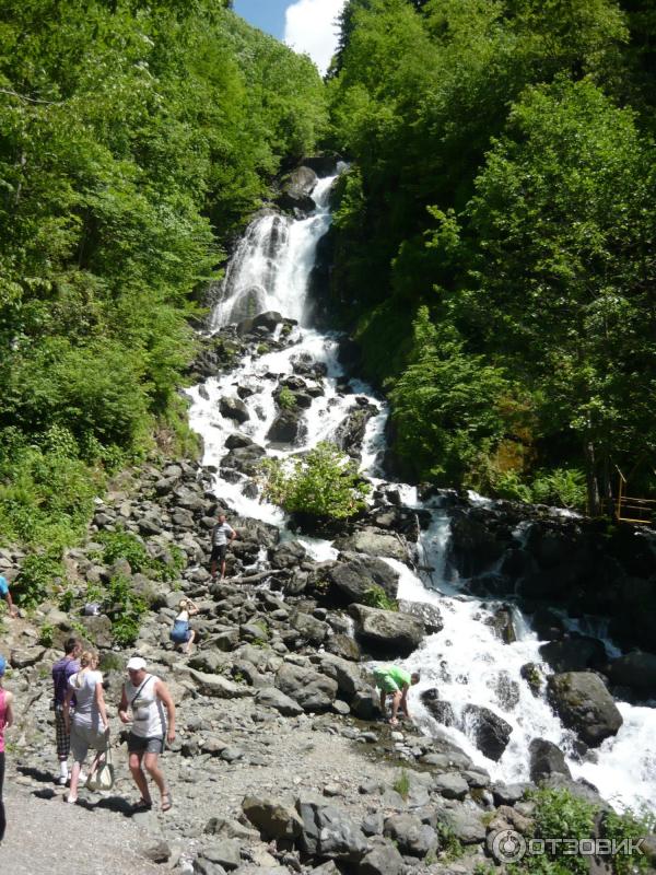 Молочный водопад (Абхазия, Сухум) фото