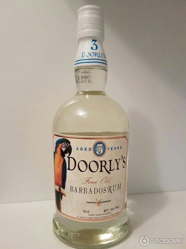 Ром Doorly's aged 3 years Barbados Rum фото