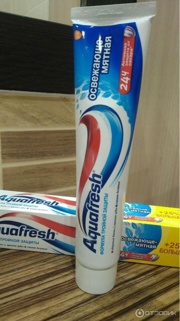 Зубная паста Aquafresh освежающе-мятная фото