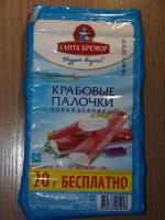 Крабовые палочки охлажденные "Санта Бремор" фото