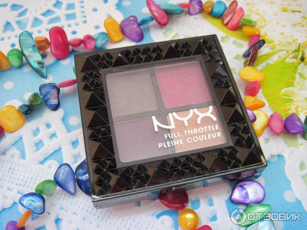 Палетка теней для век NYX FULL THROTTLE SHADOW PALETTE фото