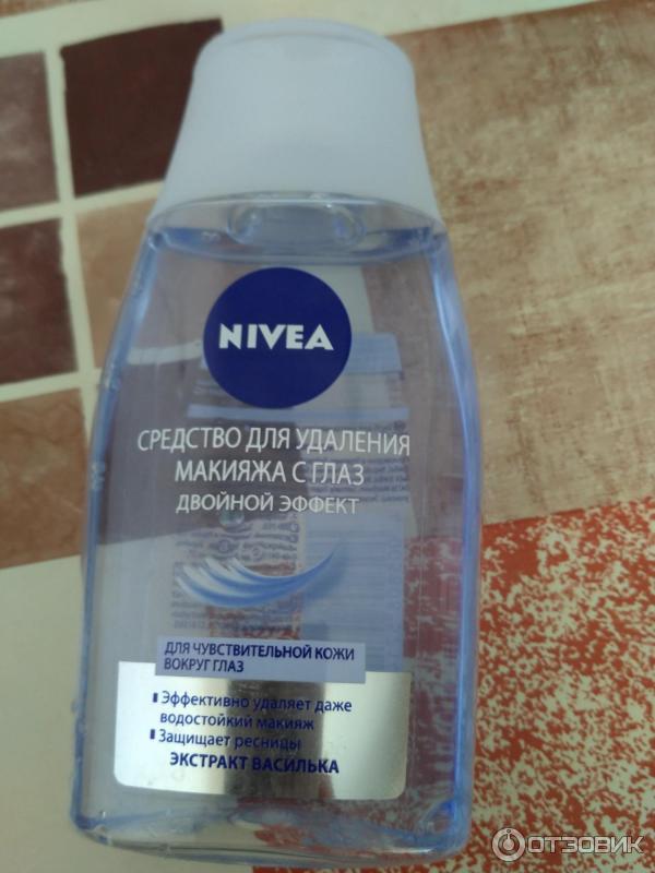 Средство для удаления макияжа с глаз Nivea Двойной эффект фото