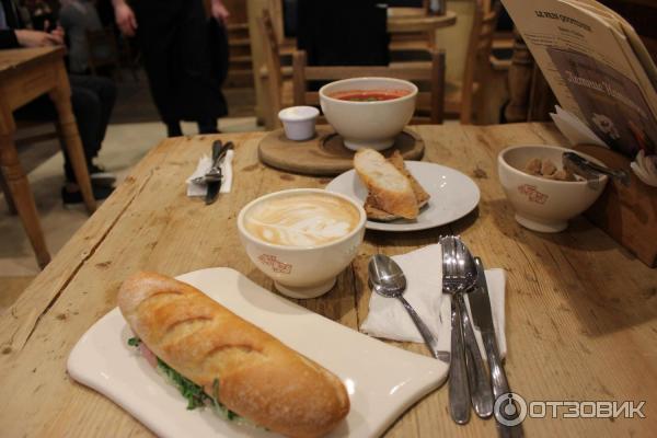 кафе пекарня Le Pain Quotidien Хлеб Насущный