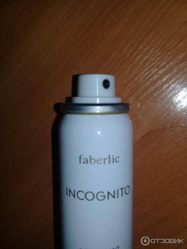 Парфюмированный дезодорант-спрей для женщин Faberlic Incognito фото