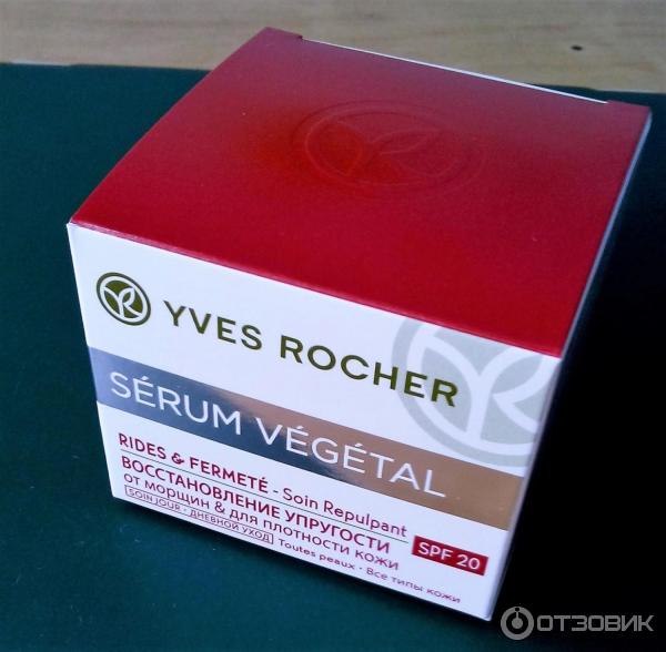 Дневной уход от морщин Yves Rocher Serum Vegetal для плотности кожи фото