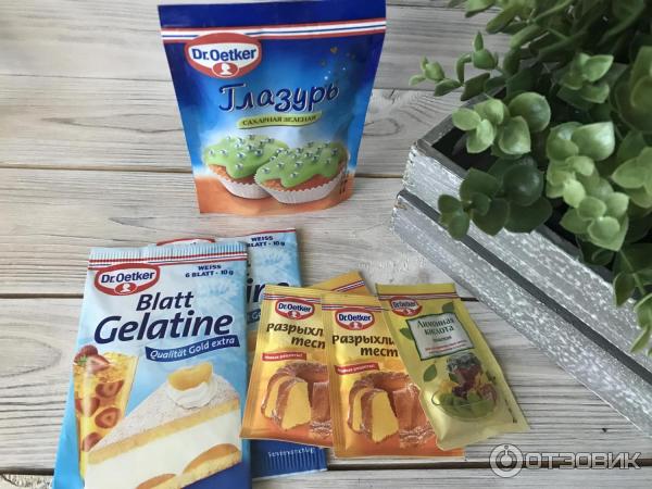 Продукция Dr. Oetker фото