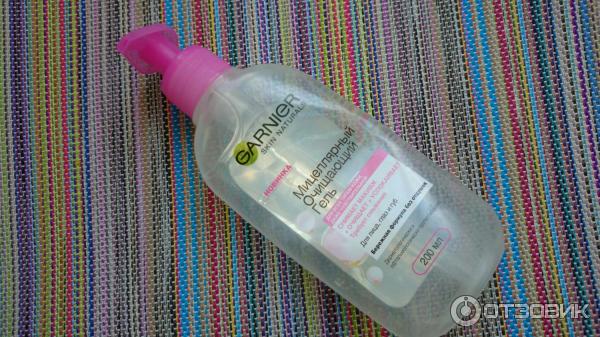 Мицеллярный очищающий гель Garnier Skin Naturals