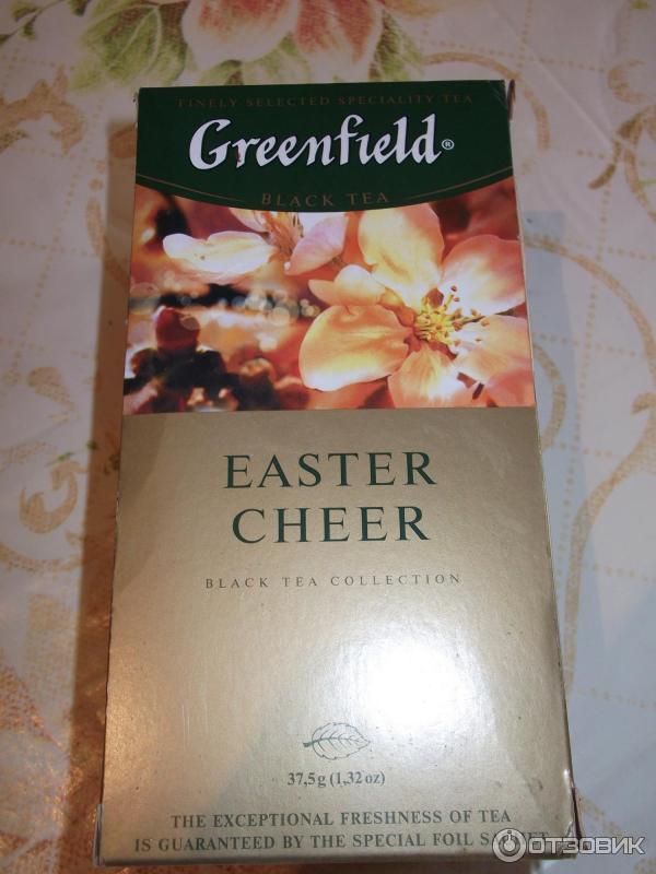 Чёрный чай Greenfield Easter Cheer