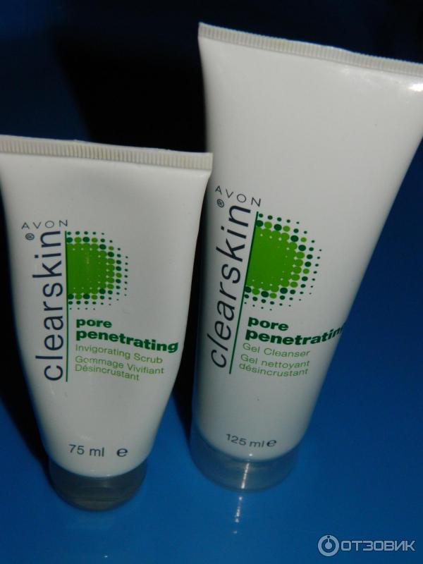 Скраб для лица Avon Clearskin pore penetrating фото