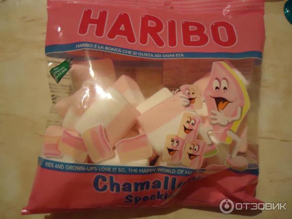 Жевательный зефир Haribo Chamallows Speckies фото