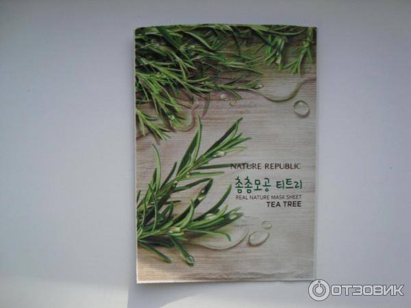 Маска для лица Nature republic Real nature mask sheet aloe фото