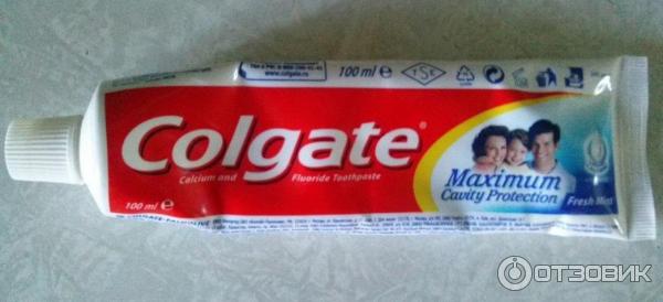 Зубная паста Colgate Maximum Cavity Свежая мята фото