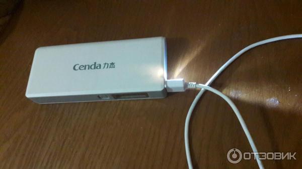 Внешний аккумулятор /Power bank 10000mAh Cenda v8 фото