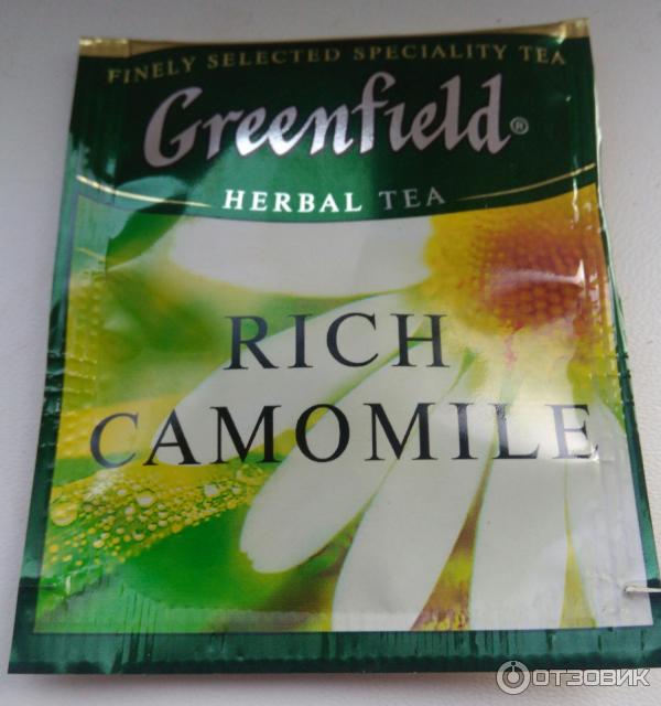 Чай Greenfield Rich Camomile фото