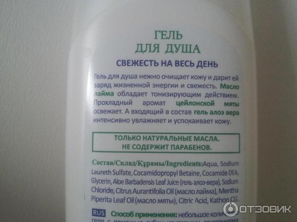 Гель для душа Первое решение Bio Shower Gel фото