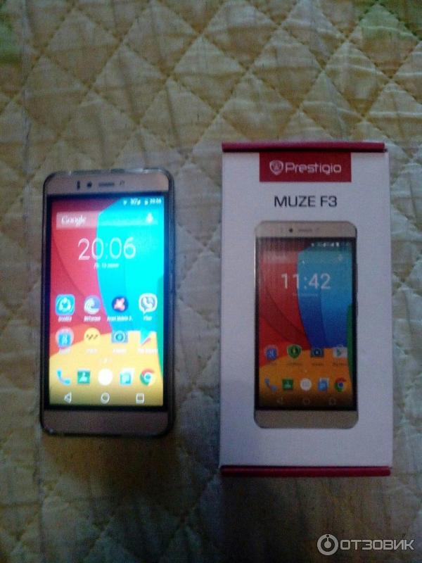 Смартфон Prestigio MUZE F3 фото