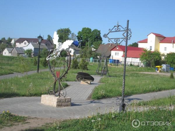 Парк на берегу озера Кагальное (Беларусь, Глубокое) фото