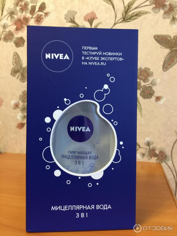 Смягчающая мицеллярная вода Nivea 3 в 1 фото