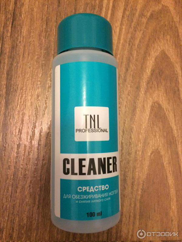 Жидкость для обезжиривания ногтей и снятия липкого слоя TNL Professional Cleaner фото