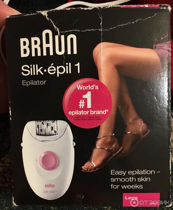 Эпилятор Braun Silk-epil 1 Legs 1170 фото