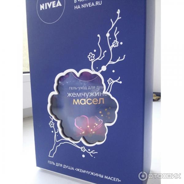 Гель-уход для душа Nivea Жемчужины масел Цветок сакуры фото