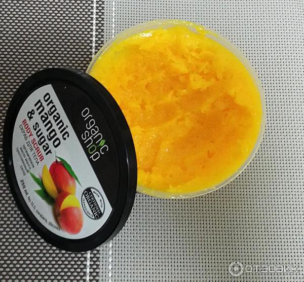 Скраб для тела Organic Shop Organic mango & sugar фото