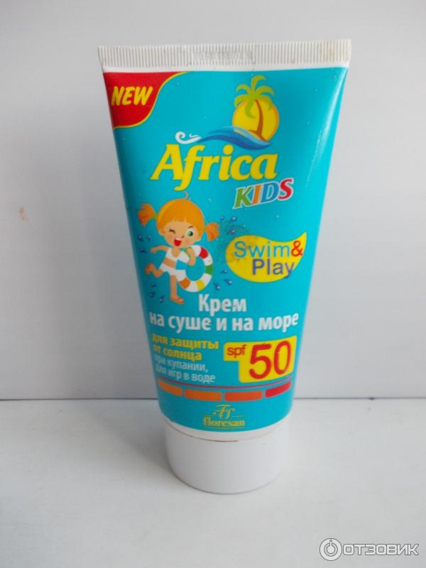 Крем для защиты от солнца Floresan Africa Kids SPF 50 фото