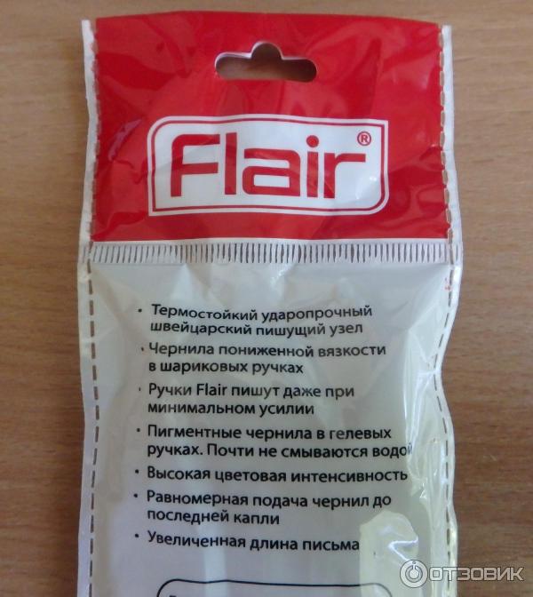 Ручка масляная Flair фото