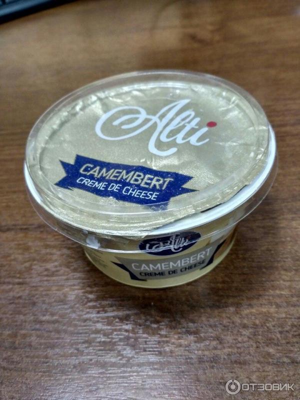 Alti Camembert плавленный сыр сбоку