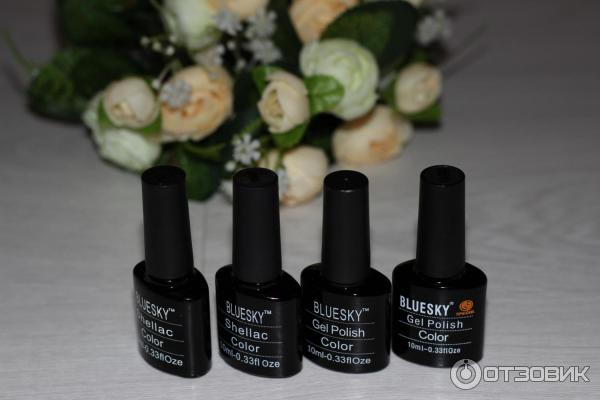 Гель-лак для ногтей Bluesky Gel Polish Color фото