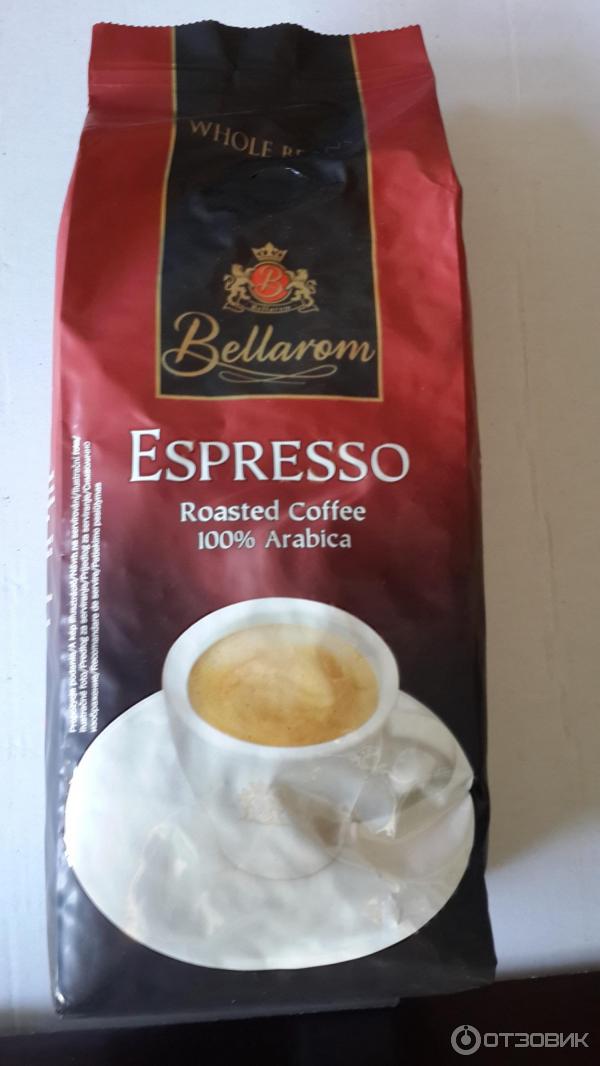 Кофе в зернах BELLAROM Espresso 100% Arabica фото