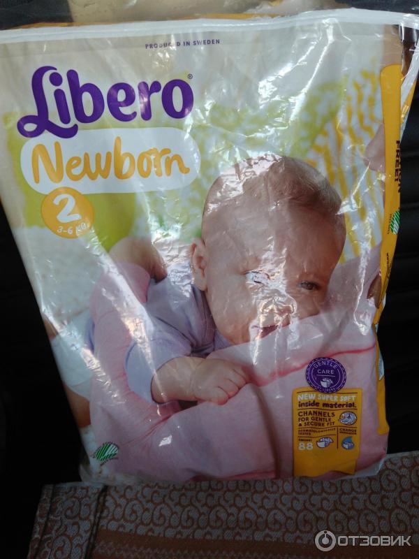 Детские подгузники Libero Newborn фото