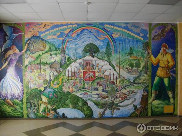 панно в лечебном корпусе