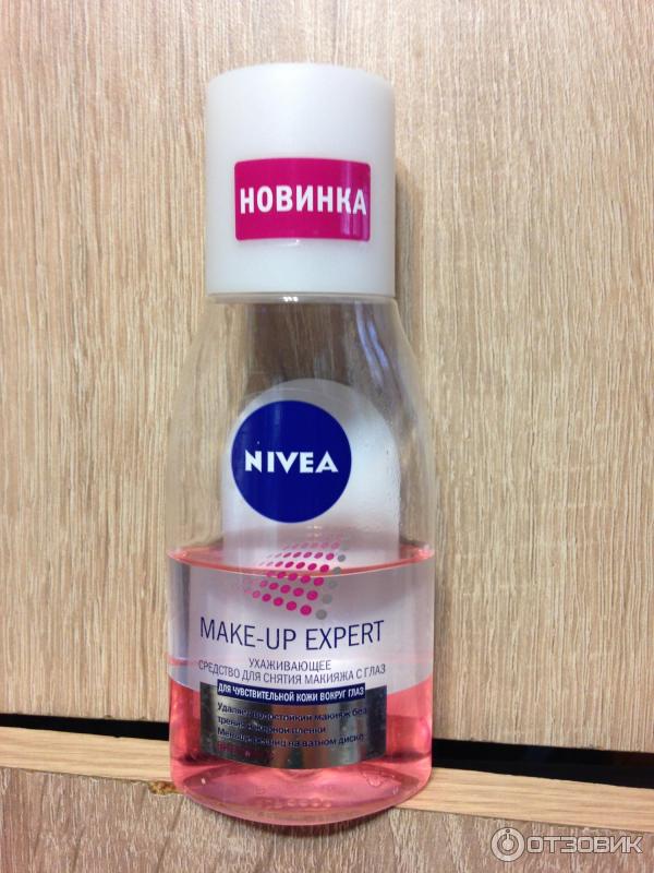 Ухаживающее средство для снятия макияжа с глаз Nivea фото