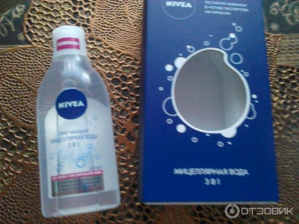 Смягчающая мицеллярная вода Nivea 3 в 1 фото