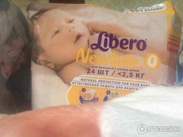 Детские подгузники Libero Newborn фото