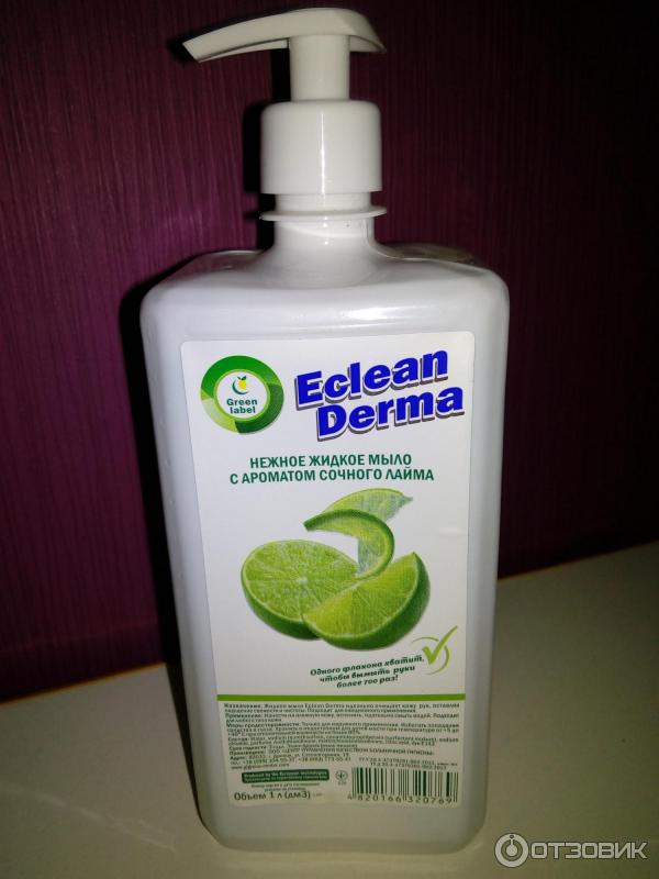 Жидкое мыло Eclean Derma фото