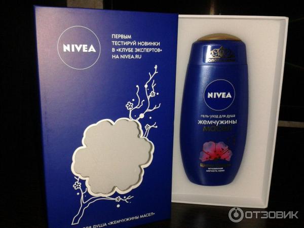 Гель-уход для душа Nivea Жемчужины масел Цветок сакуры фото