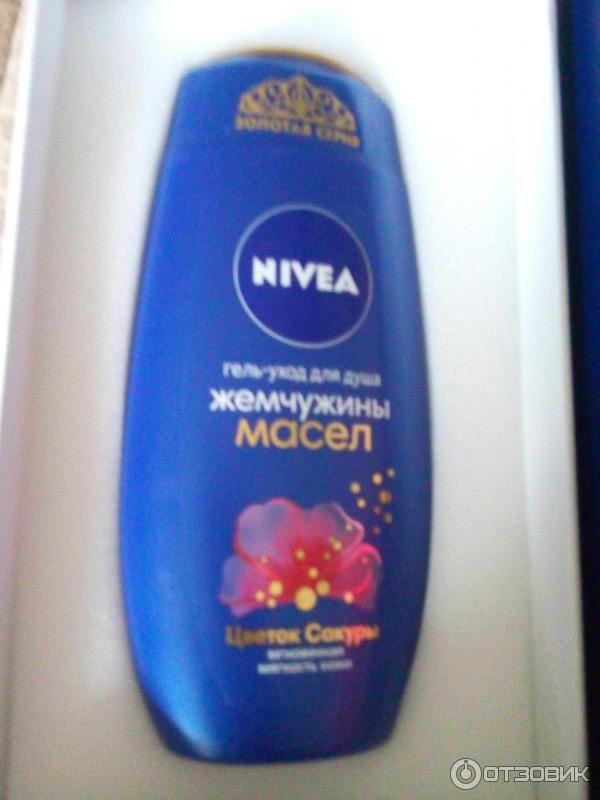 Гель-уход для душа Nivea Жемчужины масел Цветок сакуры фото